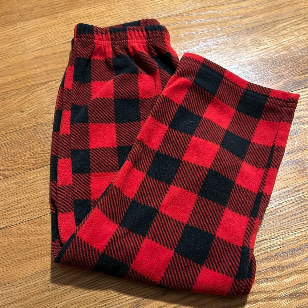 Carter's Red and Black Buffalo Plaid Pajama Bottoms